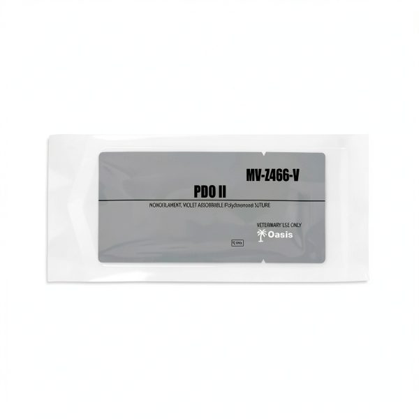 Oasis Vet PDO Surgical Suture 2-0 Needle 75cm Violet 12/Box-2