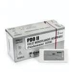 Oasis Vet PDO Surgical Suture 1/2 Reverse Cutting Needle 75cm Violet-0