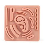 Silicone Laparoscopic Suture Simulation Pad, 3D Laparoscopic Suture Pad Laparoscopic Trainer with Pre Cut Wounds for Medical Student Doctor-0