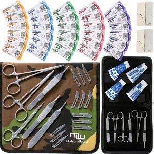 Sutures Thread Matrix Wizard Kit - Absorbable & Non-Dissolvable 49PK-0