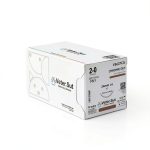 VeterSut CHROMIC Gut Absorbable Surgical Suture USP Size 2-0, (FS-1) 3/8 24mm Reverse Cutting Needle, 28 Inches (70 cm), 12 Count, Veterinary Use-0