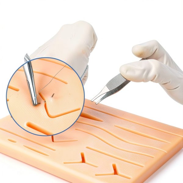 Complete Suture Kit HonwaySim with Tear‑Resistant Pad, 20 Threads-5
