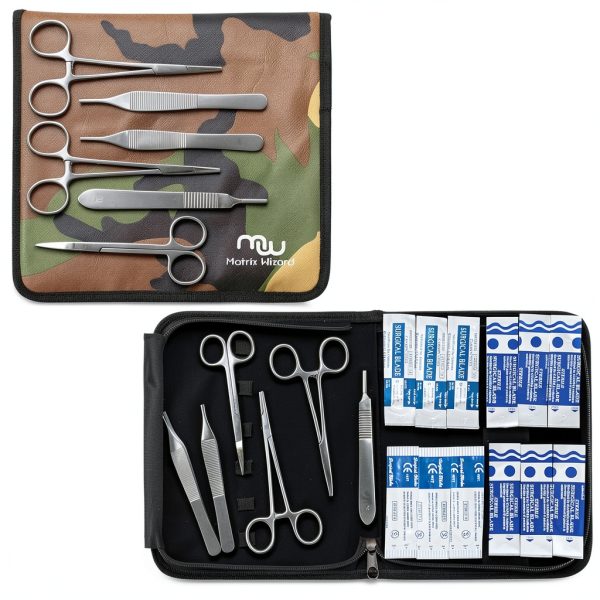 Sutures Thread Matrix Wizard Kit - Absorbable & Non-Dissolvable 49PK-5
