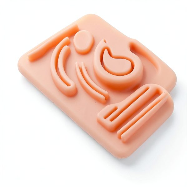 Silicone Laparoscopic Suture Simulation Pad, 3D Laparoscopic Suture Pad Laparoscopic Trainer with Pre Cut Wounds for Medical Student Doctor-8