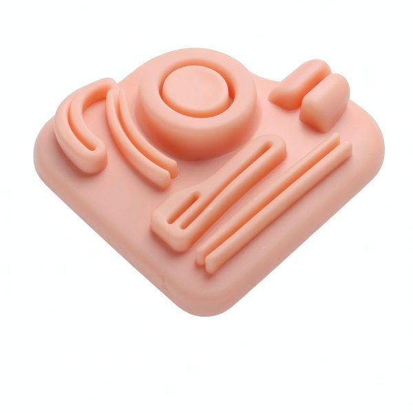 Silicone Laparoscopic Suture Simulation Pad, 3D Laparoscopic Suture Pad Laparoscopic Trainer with Pre Cut Wounds for Medical Student Doctor-6