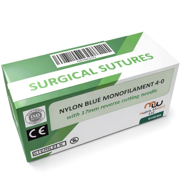 4-0 Sterile Suture Threads with Needle (24 PK Nylon) - Camping Survival Demo, Military Tactical Drill, Clinic Rotation Suturing, First Aid Travel Safety, Taxidermy, Veterinary Use-6
