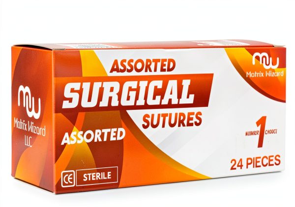 Mixed Sterile Suture Thread with Needle for Medical Training and-6