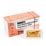 Oasis Vet Monofyl 2-0 Suture 3/8 24mm Reverse Cutting Needle 75cm-0