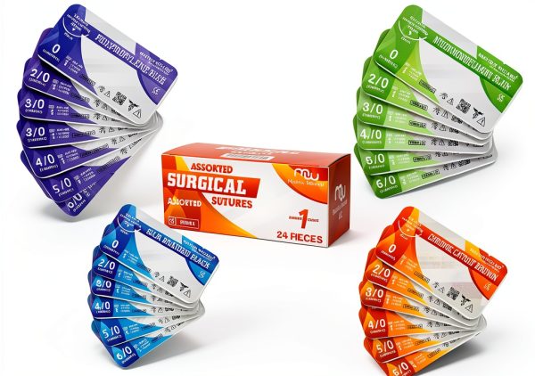 Mixed Sterile Suture Thread with Needle for Medical Training and-5