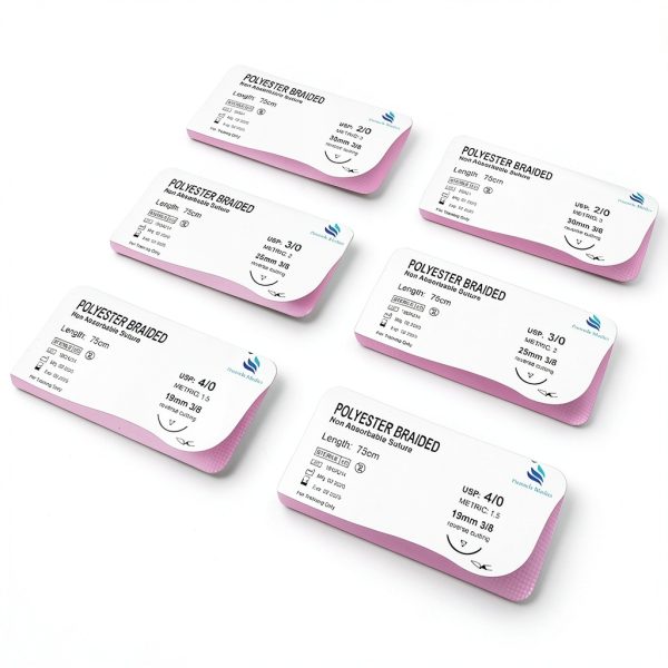 Practice Sutures Thread with Needle 24 Mixed Sizes for Medical-3