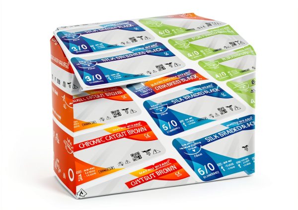Mixed Sterile Suture Thread with Needle for Medical Training and-7