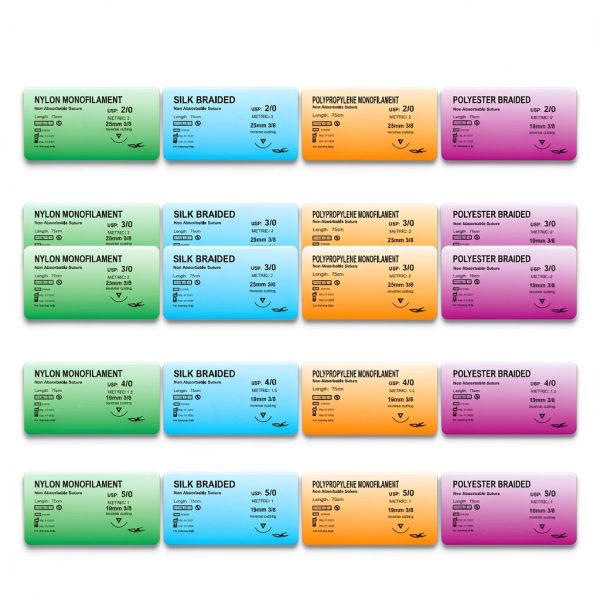 Advanced Suture Practice Kit 32pcs Silicone Pads medclimber-6