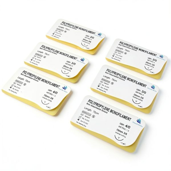 Practice Sutures Thread with Needle 24 Mixed Sizes for Medical-2