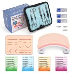 Advanced Suture Practice Kit 32pcs Silicone Pads medclimber-0