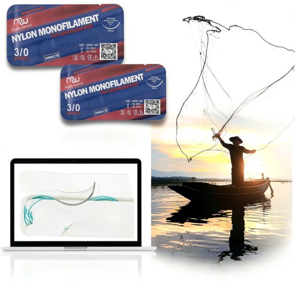 Matrix Wizard Sutures Thread with Needle, Disposable Stapler, Training-4